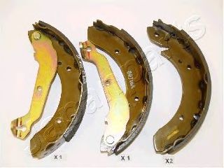 Комплект тормозных колодок JAPANPARTS GF-H03AF