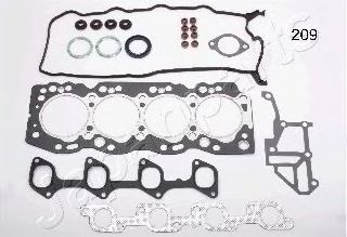 Комплект прокладок, головка цилиндра JAPANPARTS KG-209