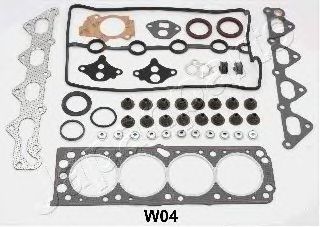 Комплект прокладок, головка цилиндра JAPANPARTS KG-W04