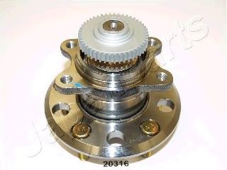 Ступица колеса JAPANPARTS KK-20316