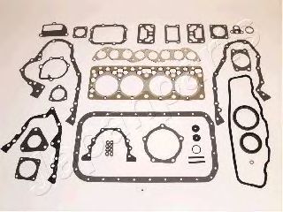 Комплект прокладок, двигатель JAPANPARTS KM-134