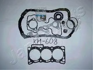 Комплект прокладок, двигатель JAPANPARTS KM-608
