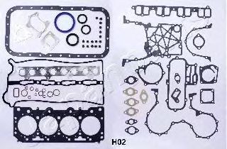 Комплект прокладок, двигатель JAPANPARTS KM-H02