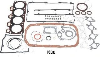 Комплект прокладок, двигатель JAPANPARTS KM-K06