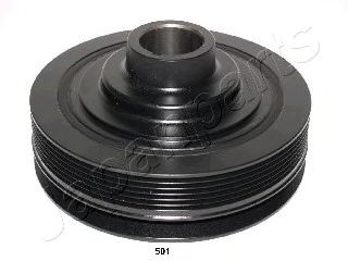 Ременный шкив, коленчатый вал JAPANPARTS PU-501