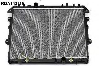 Радиатор, охлаждение двигателя JAPANPARTS RDA153115