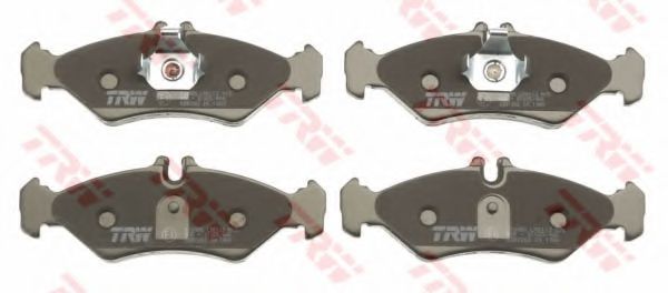 Комплект тормозных колодок, дисковый тормоз TRW 21621