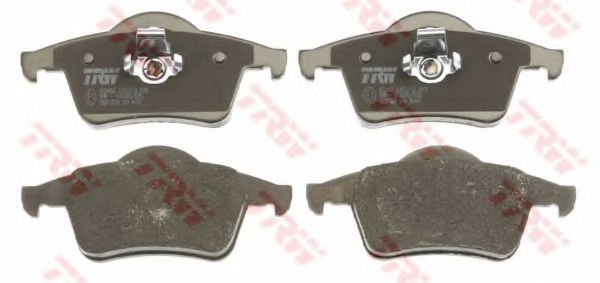 Комплект тормозных колодок, дисковый тормоз TRW 23076