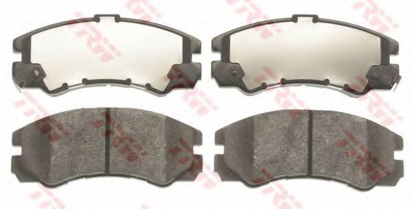 Комплект тормозных колодок, дисковый тормоз TRW 21847