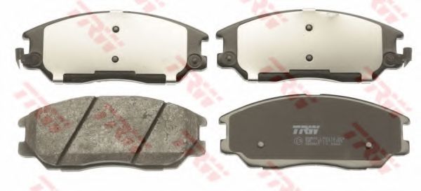 Комплект тормозных колодок, дисковый тормоз TRW 24167