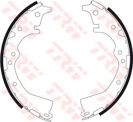 Комплект тормозных колодок TRW GS7064