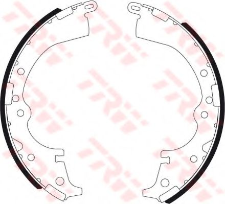 Комплект тормозных колодок TRW GS7334