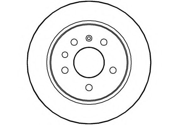 Тормозной диск NATIONAL NBD134