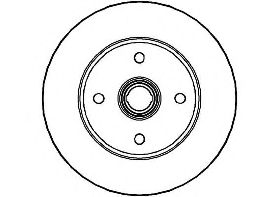 Тормозной диск NATIONAL NBD151