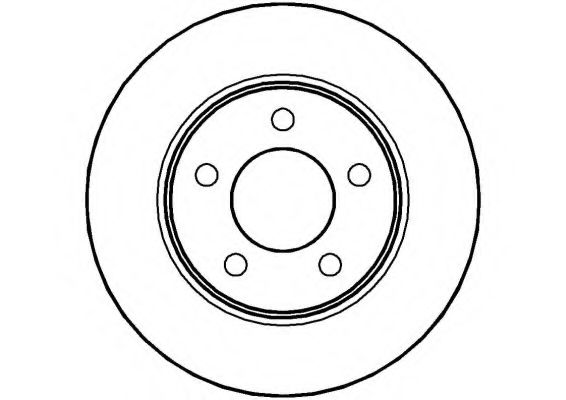 Тормозной диск SEBRO 3546