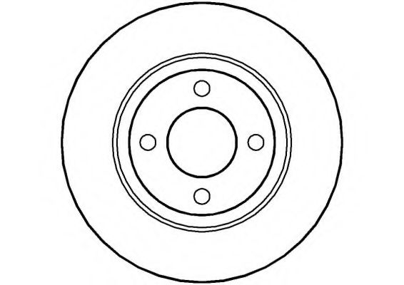 Тормозной диск NATIONAL NBD505
