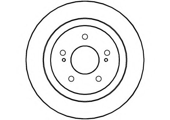 Тормозной диск NATIONAL NBD530