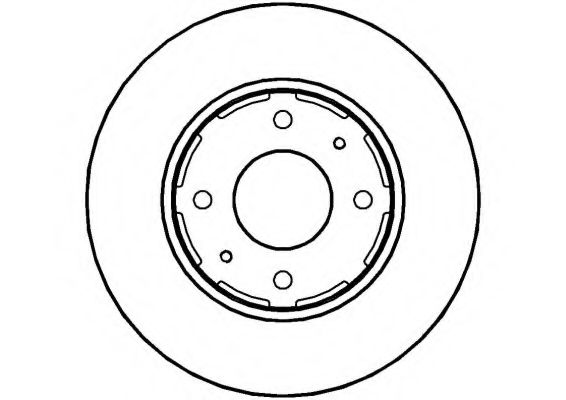 Тормозной диск NATIONAL NBD970