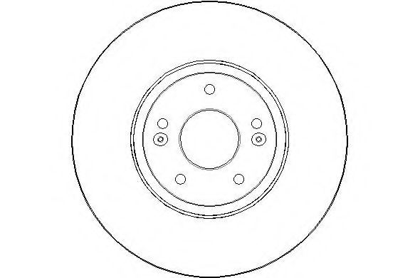 Тормозной диск NATIONAL NBD1542