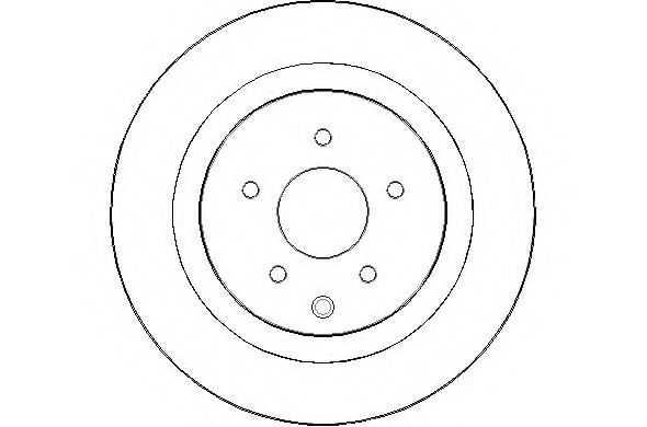 Тормозной диск NATIONAL NBD1560