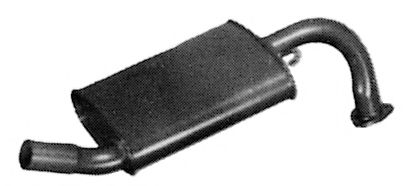 Средний глушитель выхлопных газов TESH 210214