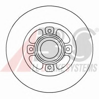 Тормозной диск A.B.S. 16151