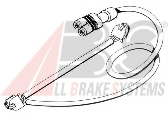 Сигнализатор, износ тормозных колодок A.B.S. 39543