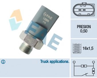 Датчик давления масла FAE 12995
