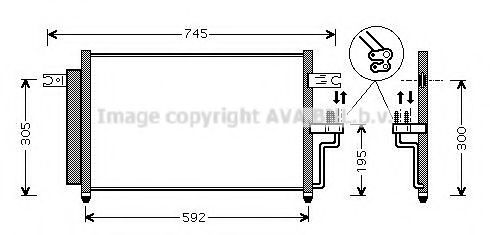 Конденсатор, кондиционер AVA QUALITY COOLING HY5082D