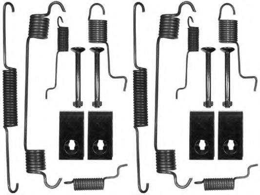 Пружина, тормозная колодка MGA R147