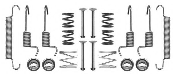 Пружина, тормозная колодка MGA R250