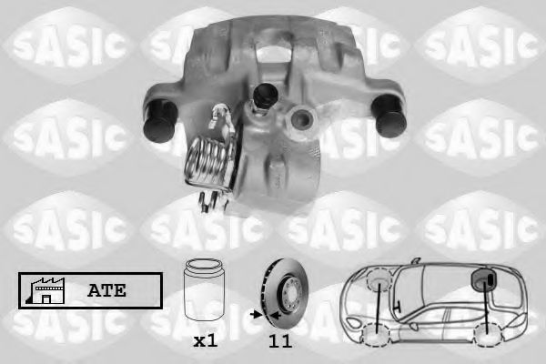 Тормозной суппорт SASIC 6504019