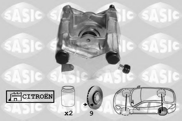 Тормозной суппорт SASIC SCA0112