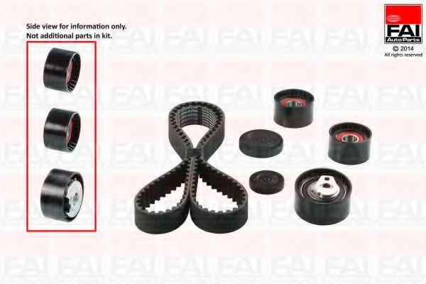 Комплект ремня ГРМ FAI AutoParts TBK354