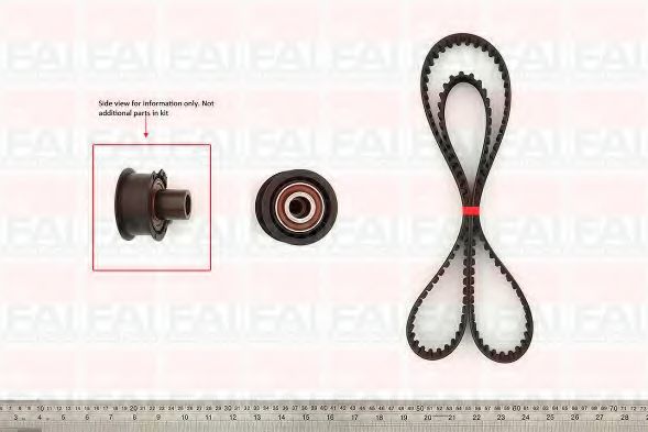 Комплект ремня ГРМ FAI AutoParts TBK28
