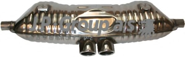 Глушитель выхлопных газов конечный JP GROUP 1620600100