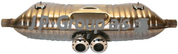 Глушитель выхлопных газов конечный JP GROUP 1620605100