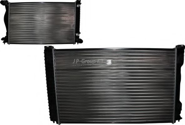 Радиатор, охлаждение двигателя JP GROUP 1114208300