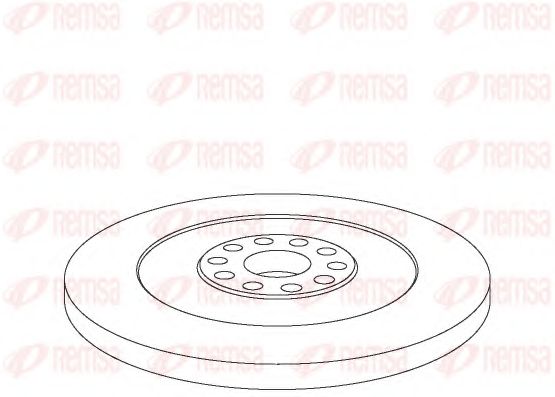 Тормозной диск KAWE NCA1032.10