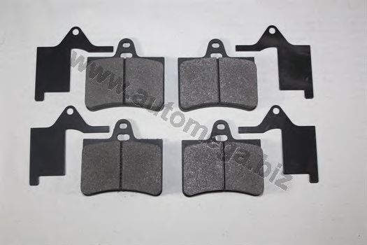 Комплект тормозных колодок, дисковый тормоз AUTOMEGA 304253034