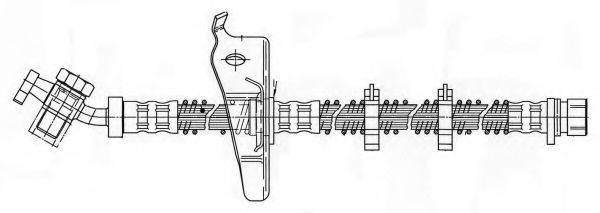 Тормозной шланг CEF 511913