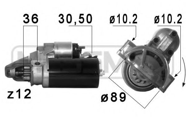 Стартер MESSMER 220682