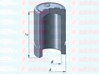 Поршень, корпус скобы тормоза AUTOFREN SEINSA D025343