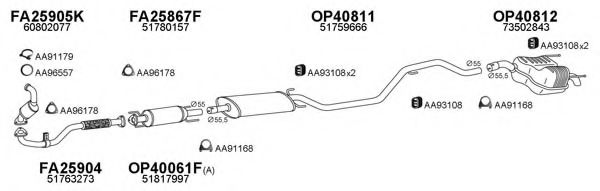 Система выпуска ОГ VENEPORTE 250393