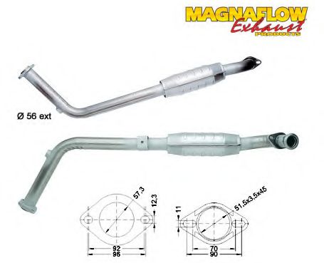 Катализатор MAGNAFLOW 85844