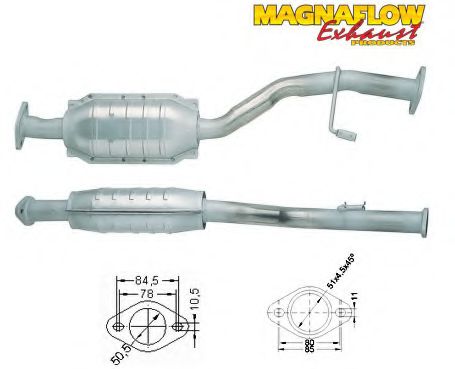 Катализатор MAGNAFLOW 82554