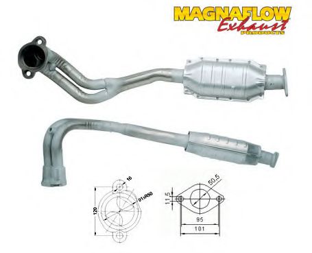 Катализатор MAGNAFLOW 82514