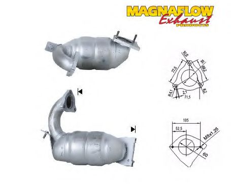 Катализатор MAGNAFLOW 76304D