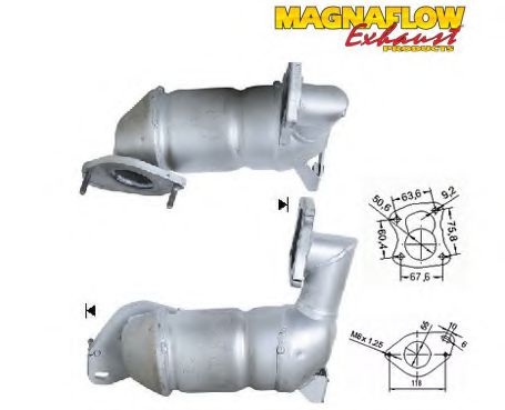 Катализатор MAGNAFLOW 76303D