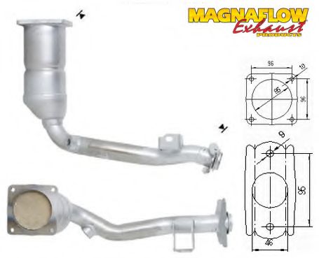 Катализатор MAGNAFLOW 70911